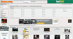 Desktop Screenshot of bandswallpapers.com